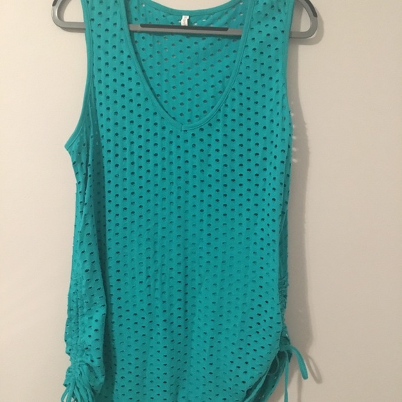 H&M Convertible beach cover up with side ties. - Picture 2 of 6